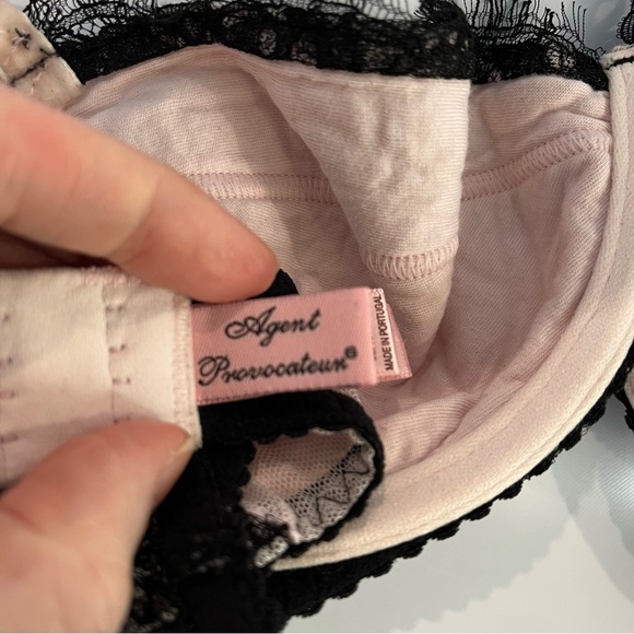 AGENT PROVOCATEUR Lace Balconette Bra - Picture 9 of 11